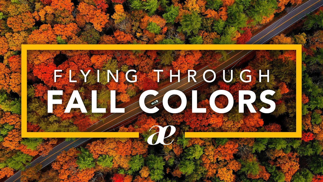Autumn Aerials: 2-Hour 4K Drone Footage of Fall Nature & Scenery with Relaxing Music