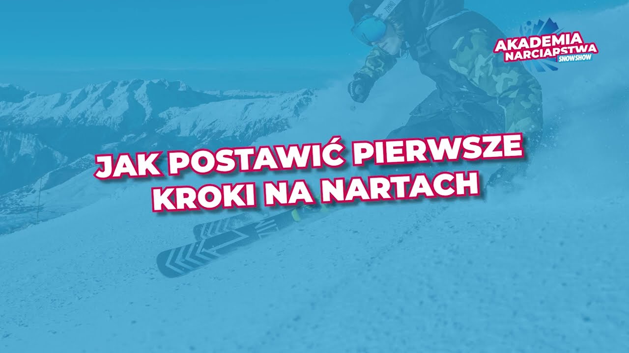 Pierwszy dzień na stoku - nauka jazdy na nartach