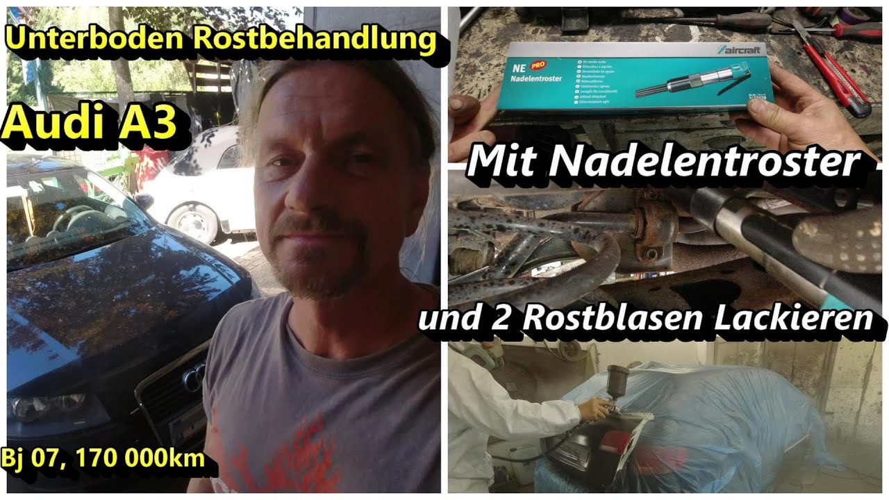Audi A3 Rostreparatur und Unterbodenschutz