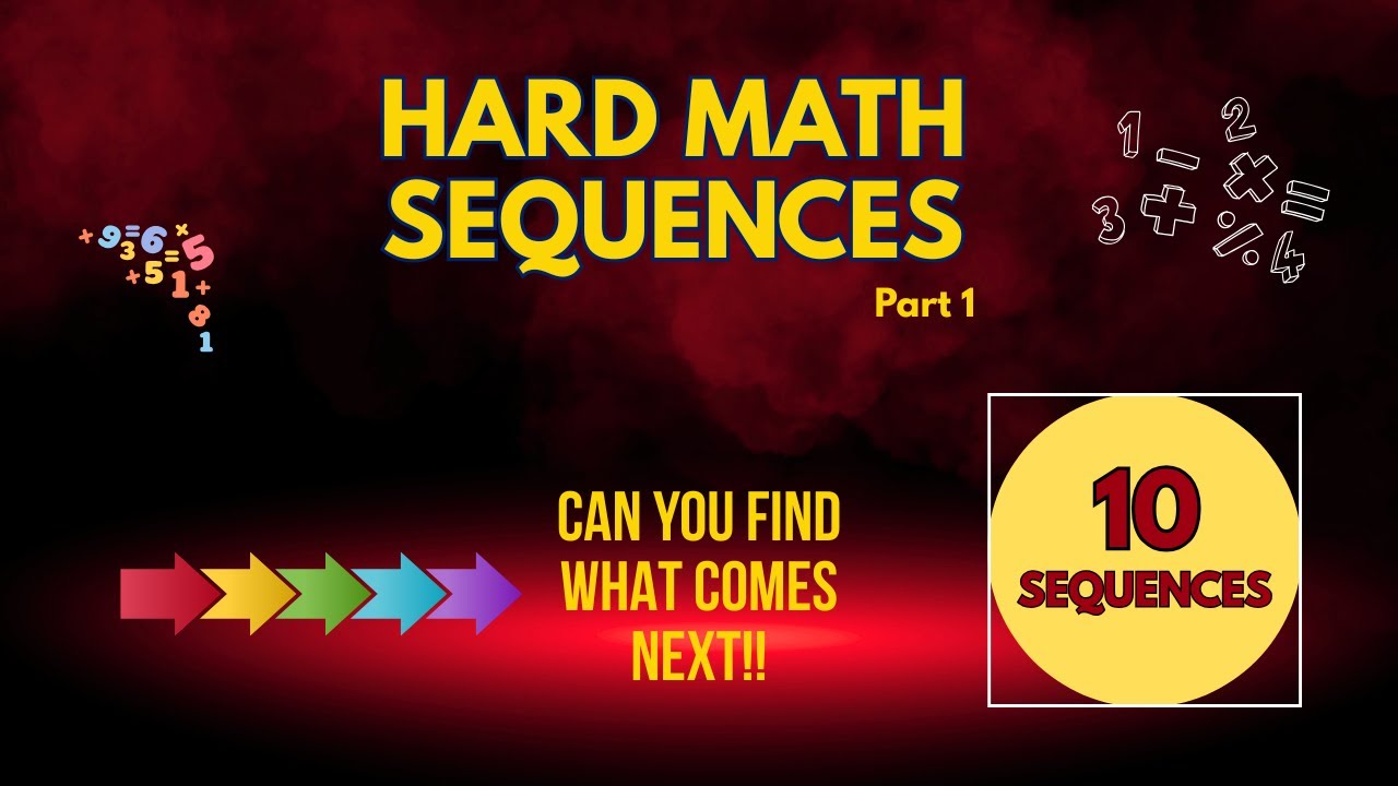 Hard Math Sequence Quiz – Test Your Logic & Pattern Skills! #numberquiz #mathquiz