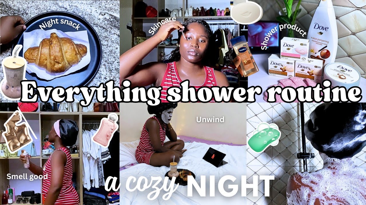 my *EVERYTHING* Shower Routine | skin care, soft skin+ self care night || Feminine hygiene