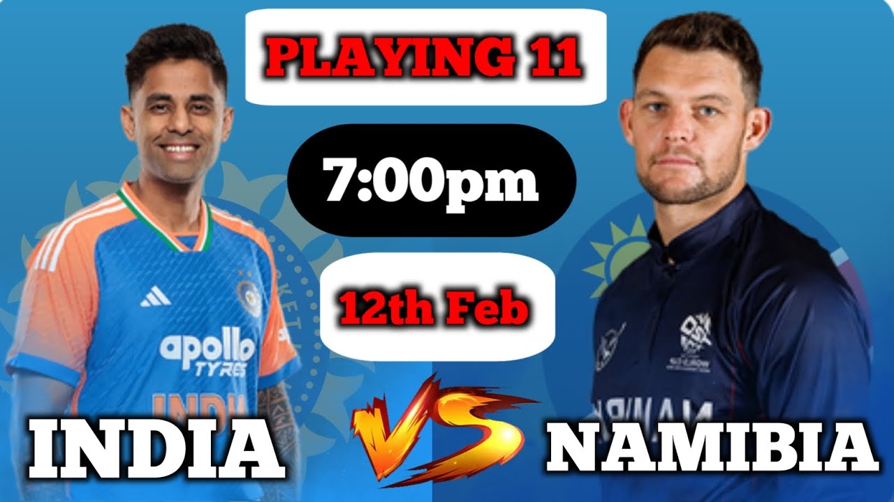 || IND 🆚 NAM || Both playing 11 T20I World Cup 2026 || INDIA 🆚 NAMIBIA ||