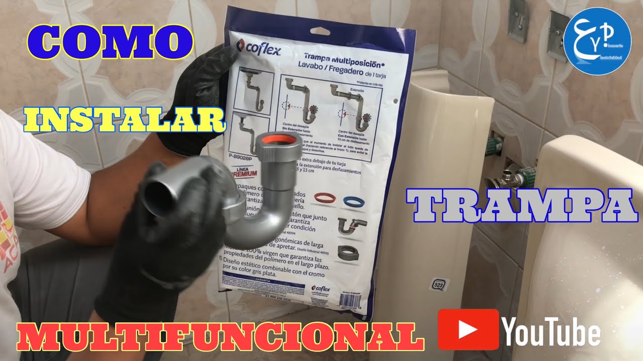 Cómo instalar trampa multifuncional.