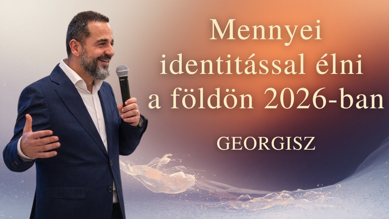 Georgisz: Mennyei identitással élni a földön  2026-ban 26/01/03.