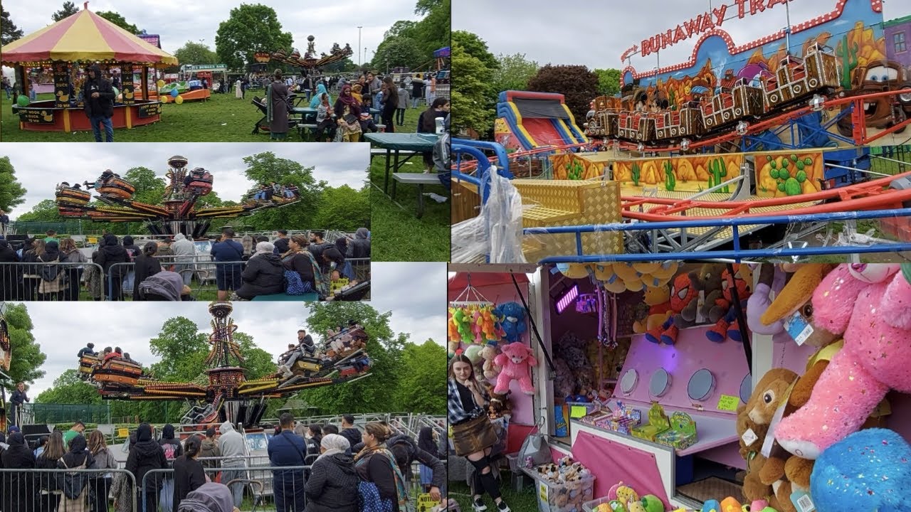 Sparkhill Park | Funfair in Sparkhill Park Birmingham | Funfair in Birmingham #Funfair