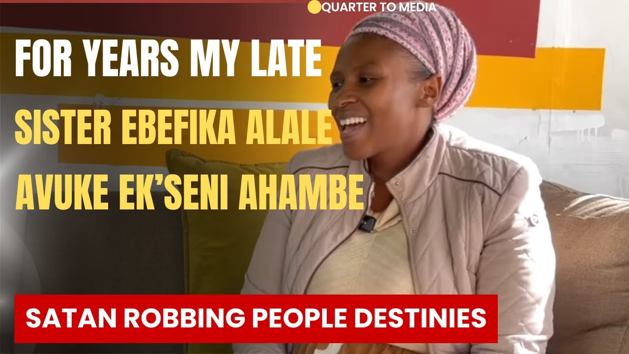 My sister nabanye ngibabona besetshenziswa ngoba bethwetshuliwe | Mrs Kholiseka Kayaya