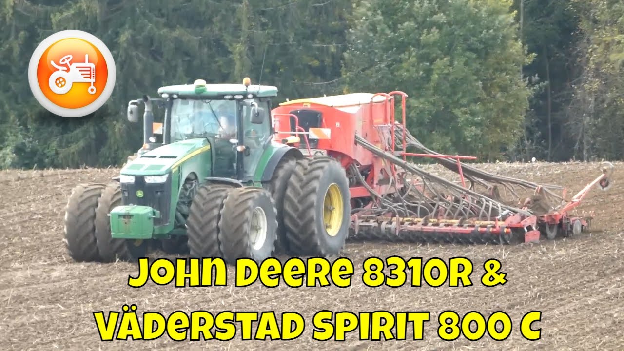 Seeding 2022 | John Deere 8310R & Väderstad Spirit 800 C seeder