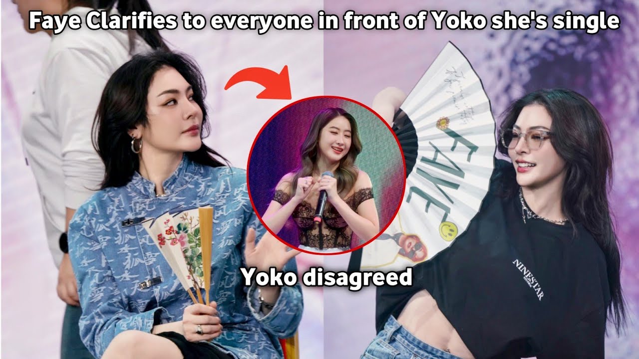 Faye told everyone she didn't have a wife, but Yoko insisted that she did. (FayeYoko)