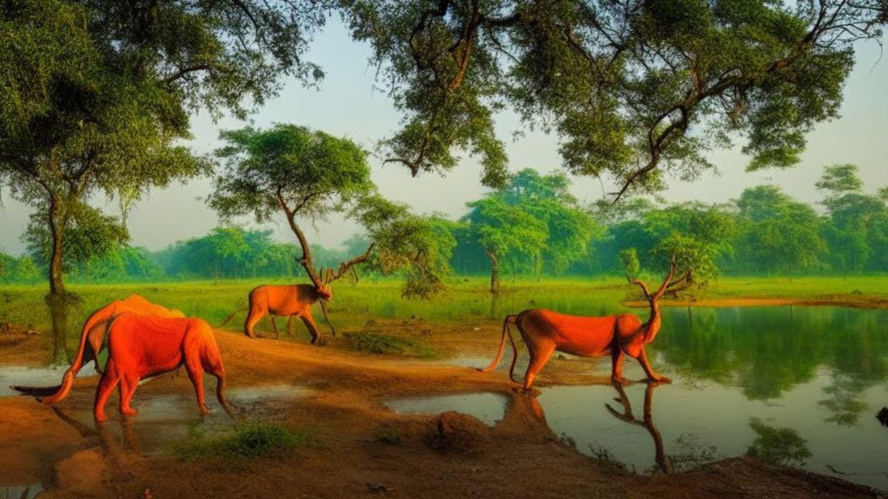Incredible Wildlife Spotted at India's Kajiranga National Park! #youtube #viralvideo #safaristories