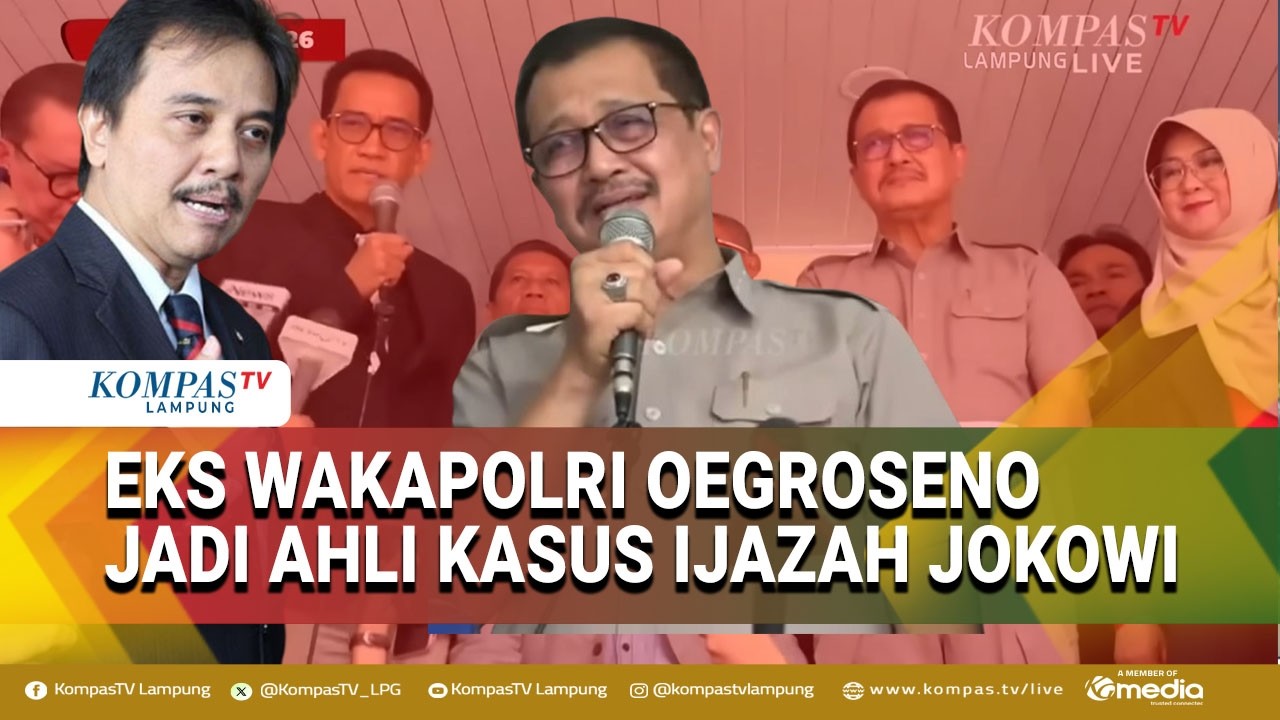 Kasus Ijazah Jokowi! Roy Suryo CS Hadirkan Eks Wakapolri Oegroseno Jadi Ahli