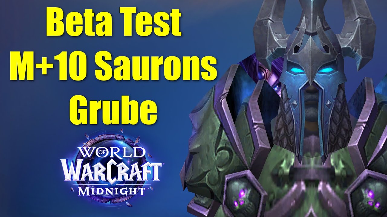 WoW Midnight Beta - Grube von Saron Mythisch +10 getestet ✅