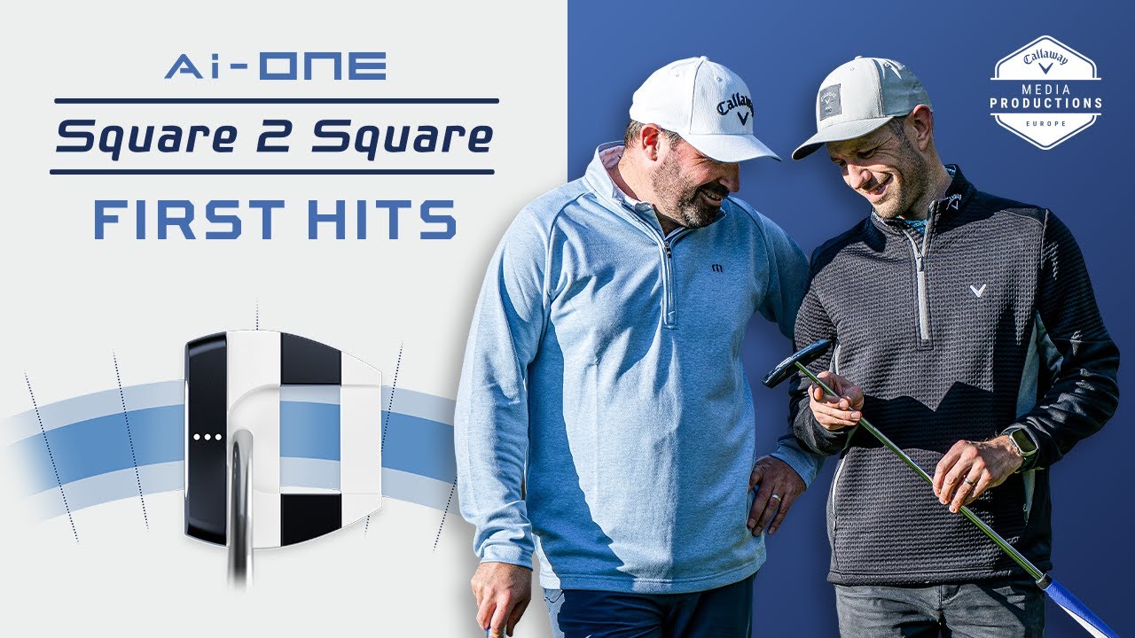 ПЕРВЫЙ ХИТ! Тренер Локки тестирует совершенно новый паттер Odyssey Square 2 Square.
