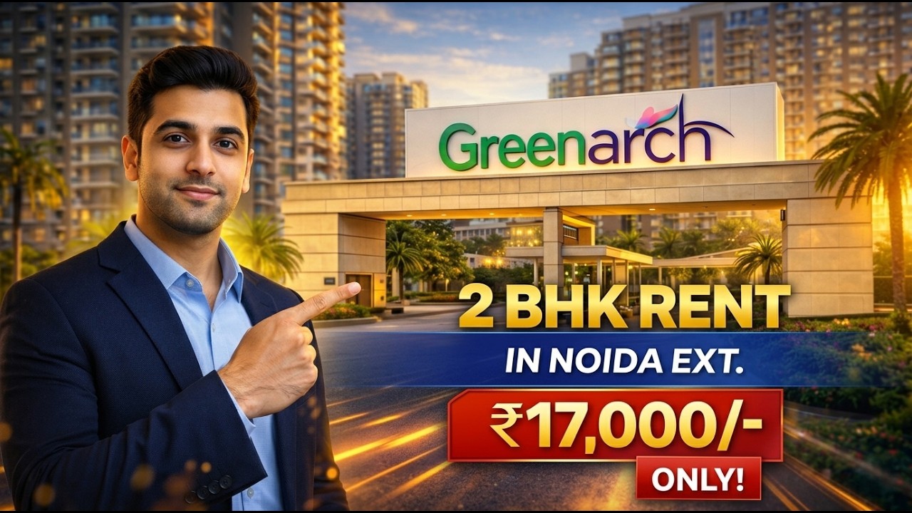2 BHK Flat For Rent in Saviour GreenArch | Noida Extension #flatforrent #noidaextension #rental