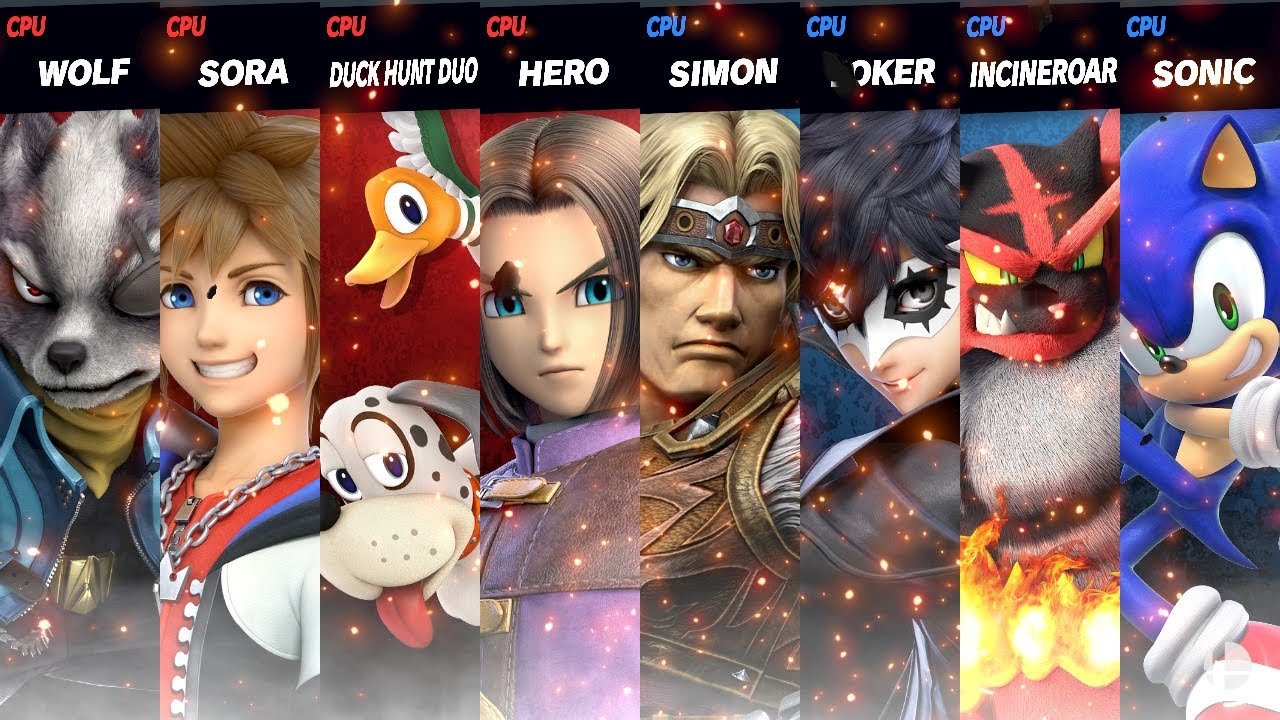 Super Smash Bros Ultimate - Joshua Calumaya & Square Enix vs Joaquin Ortiz & SEGA (Requested)