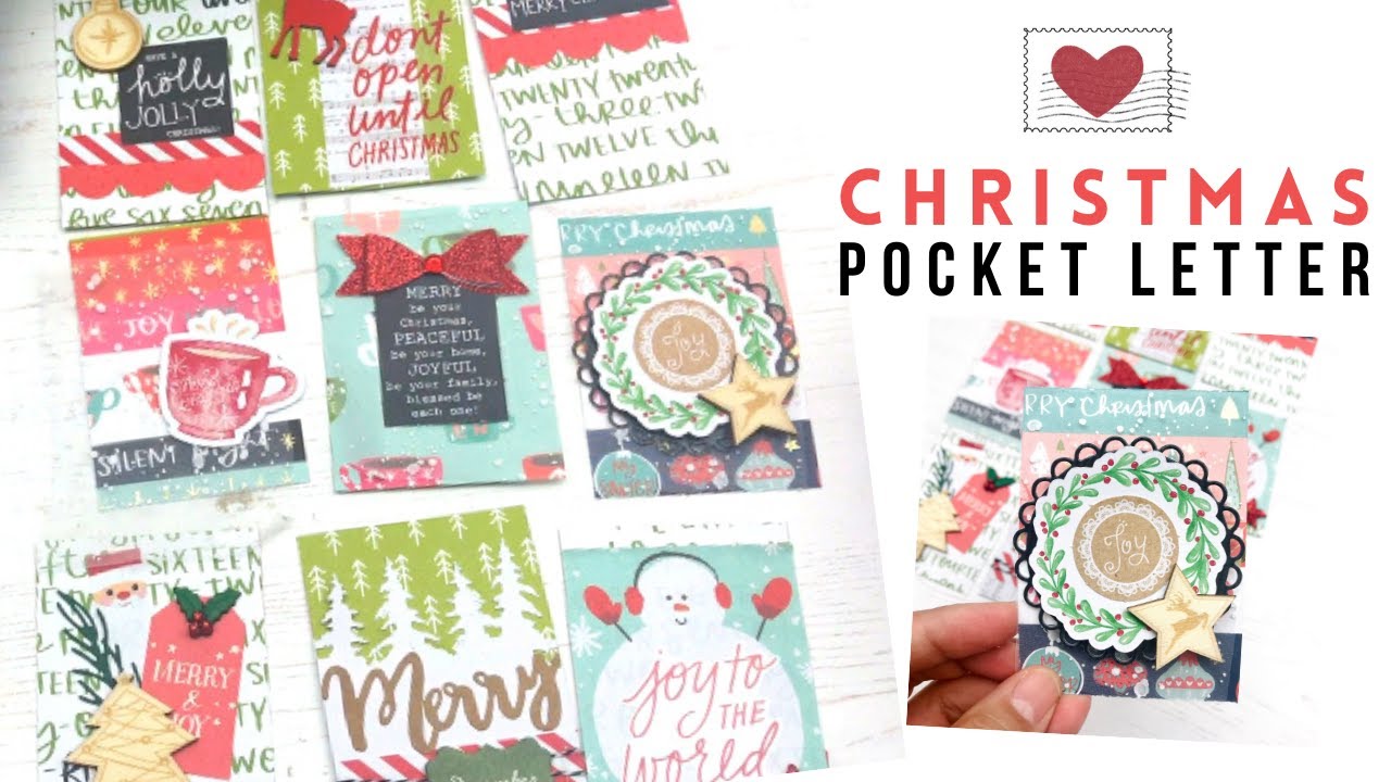 Christmas Pocket Letter Tutorial