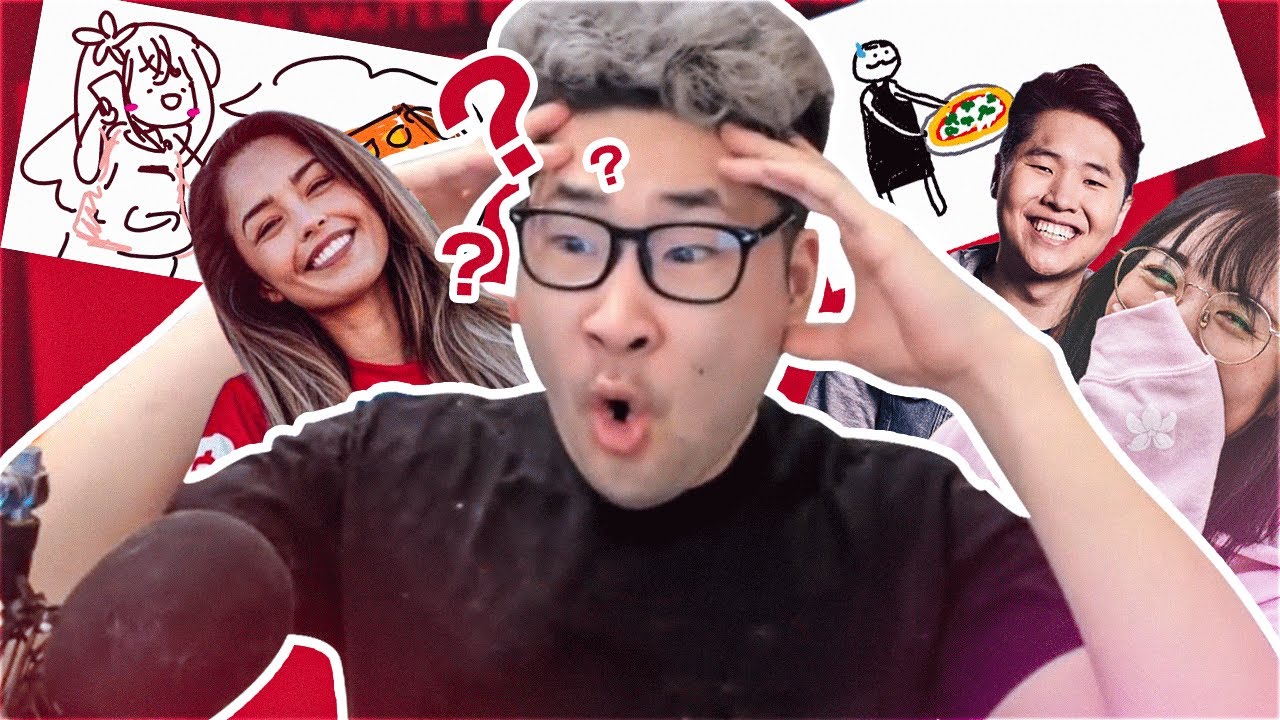 WHAT ARE THESE PROMPTS?! DRUNK GARTIC PHONE with Valkyrae, LilyPichu & DisguisedToast