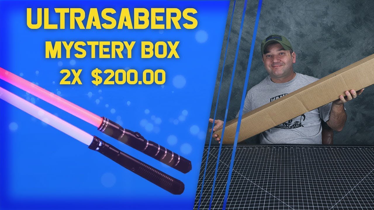 Ultrasabers Mystery Box 2 x $200.00 ( Enjoy Star Wars Fans!!! ) || Unboxing