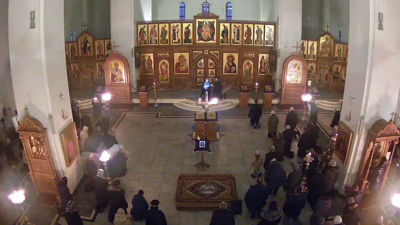 Понедельник 1-й седмицы Великого поста. Великое повечерие. Великий канон прп. Андрея Критского.