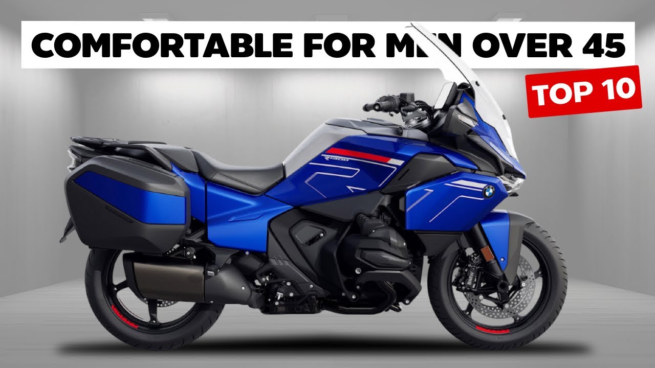 Top 10 COMFORTABLE Touring Bikes For Men Over 45