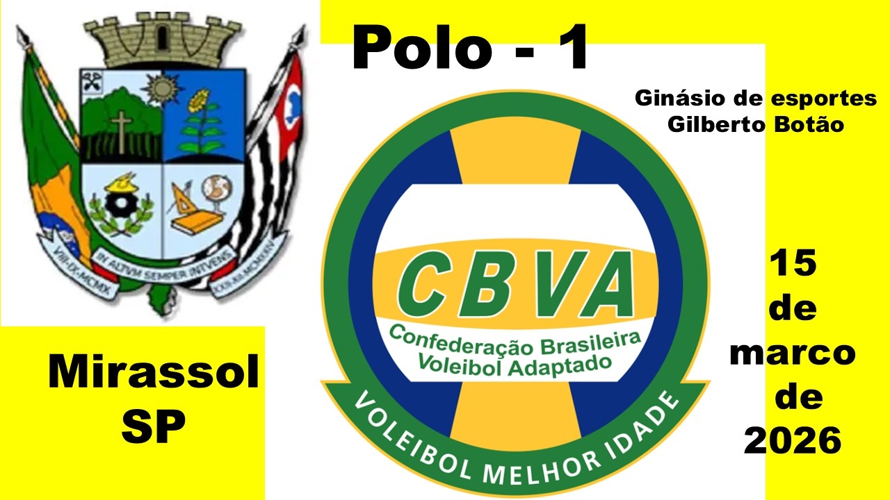 Barretos X Auriflama - Fem+58 - CBVA Polo 01 - Super Liga Melhor Idade