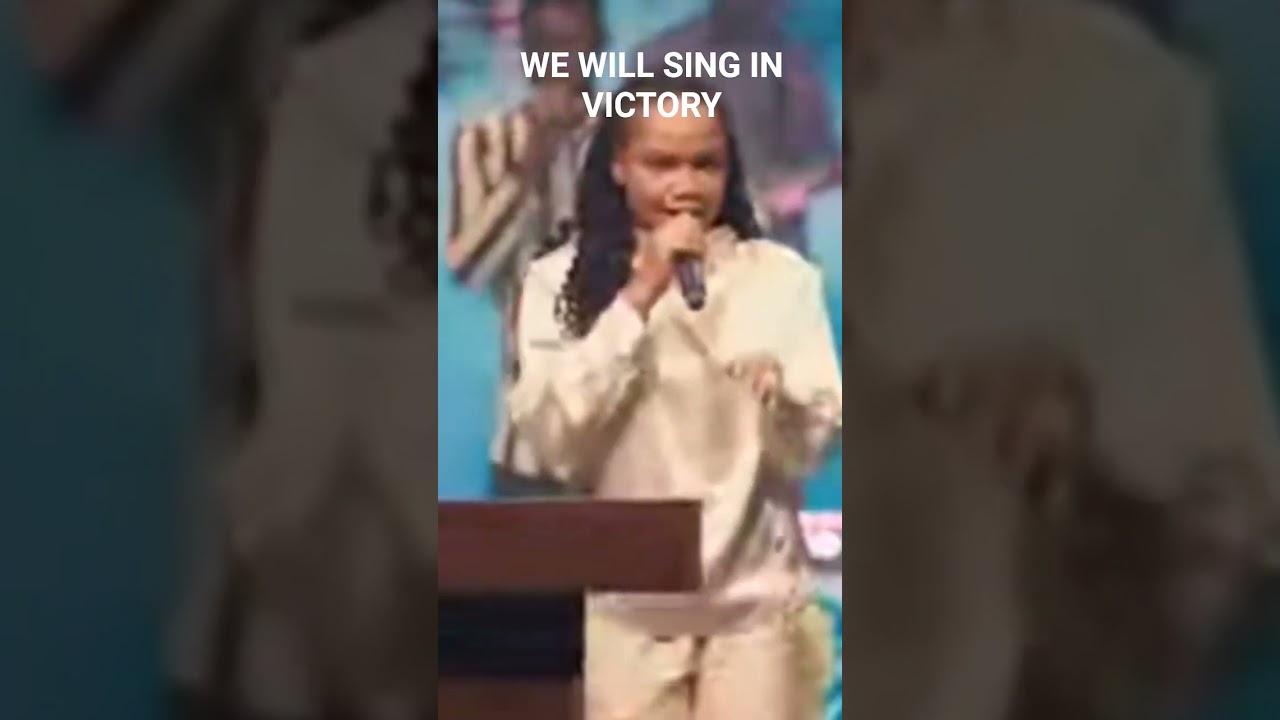 We will sing in victory 