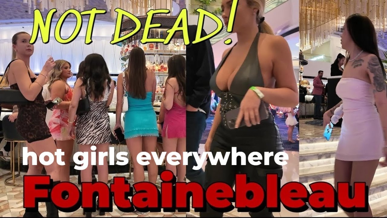 Fontainebleau Las Vegas Resort casino OMG!!!