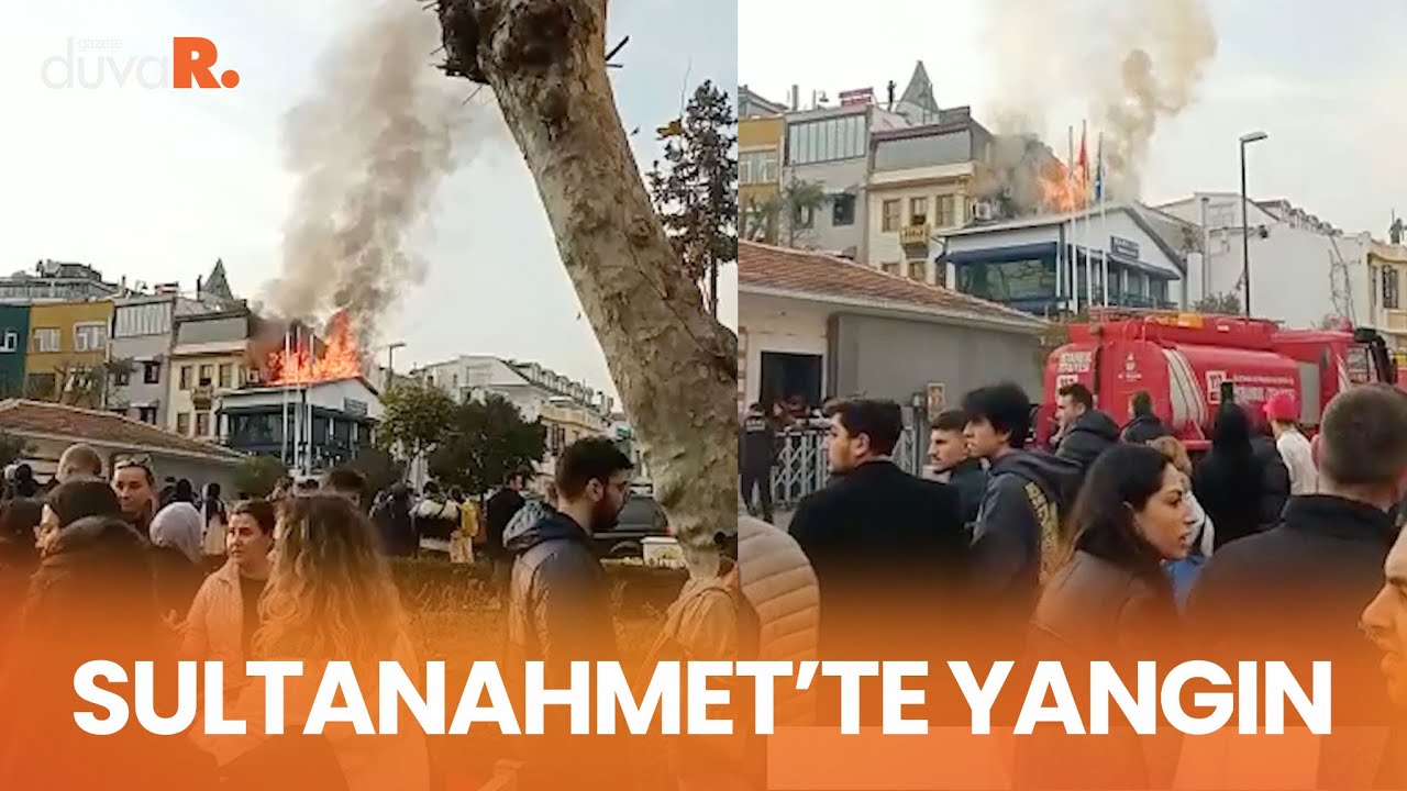 Sultanahmet'te yangın