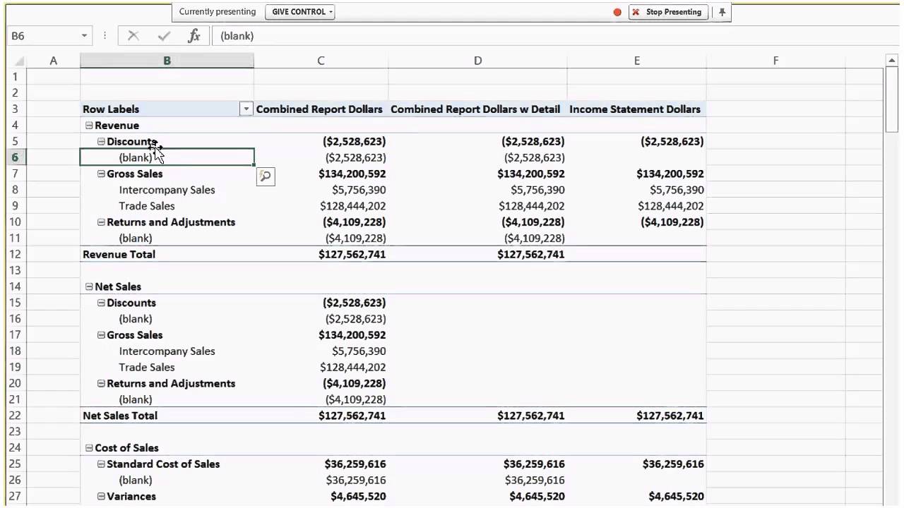 Let's PowerPivot, DAX & Build an Income Statement!