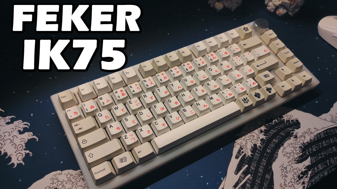 EFSANE BİR CUSTOM KLAVYE OLDU - FEKER IK75 V3 Custom Klavye Kasası - İndirim Kodu