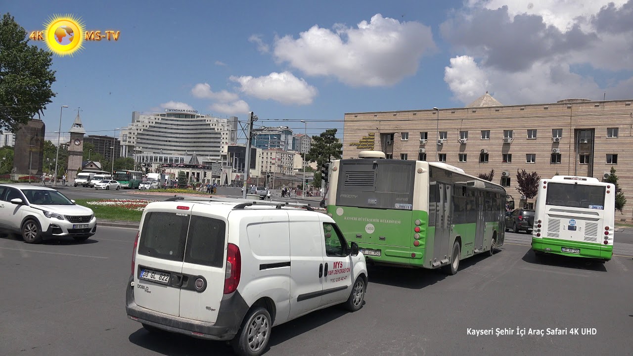Kayseri Şehir İçi Araç Safari 4K UHD