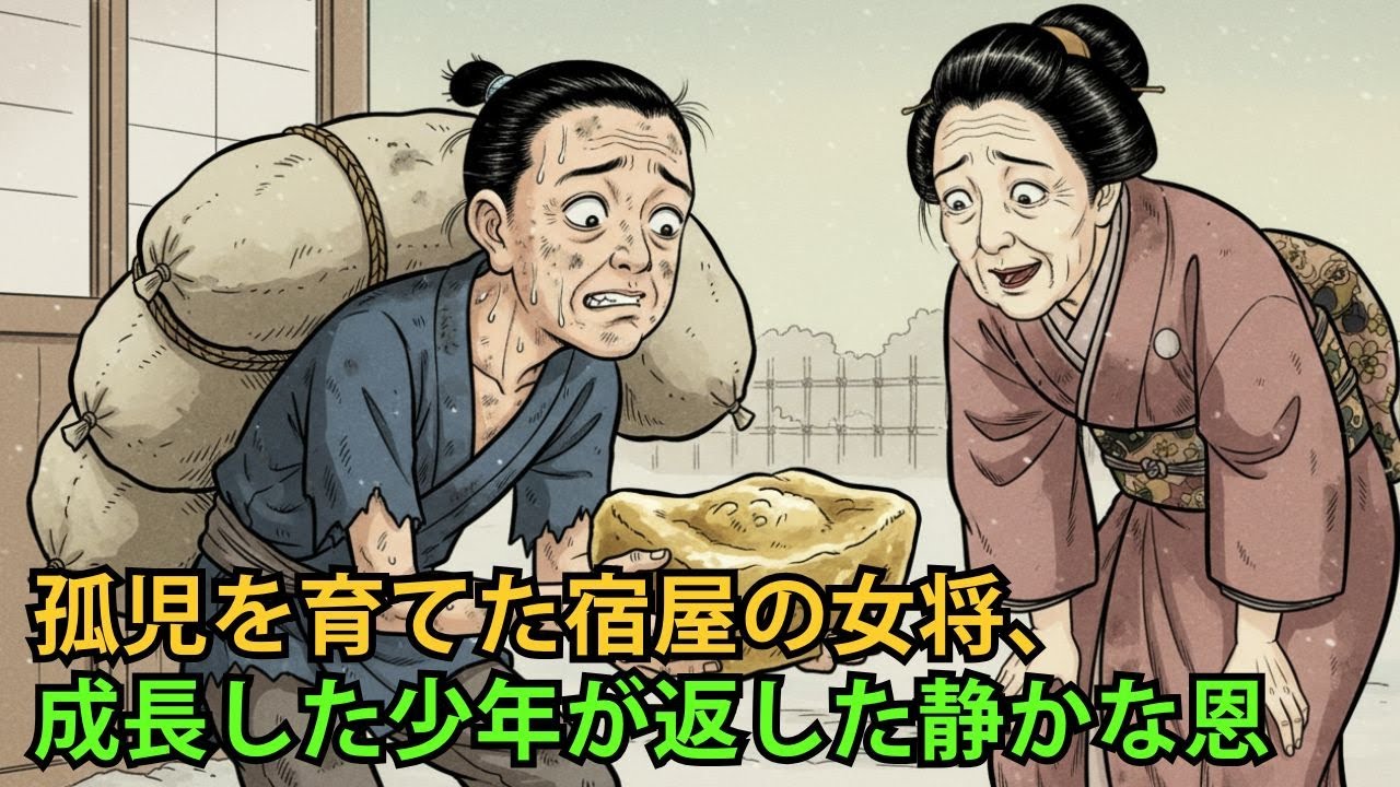 孤児を育てた宿屋の女将、成長した少年が返した静かな恩