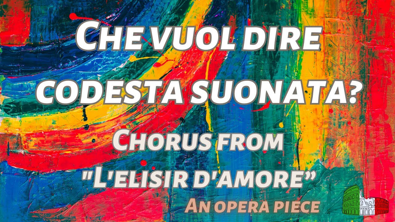 L'elisir d'amore / An Opera Piece #001