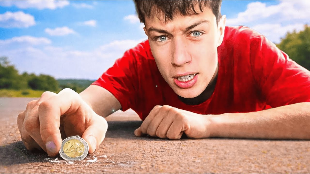 COLLER une PIECE avec de la SUPER GLUE pour PIÉGER les GENS !