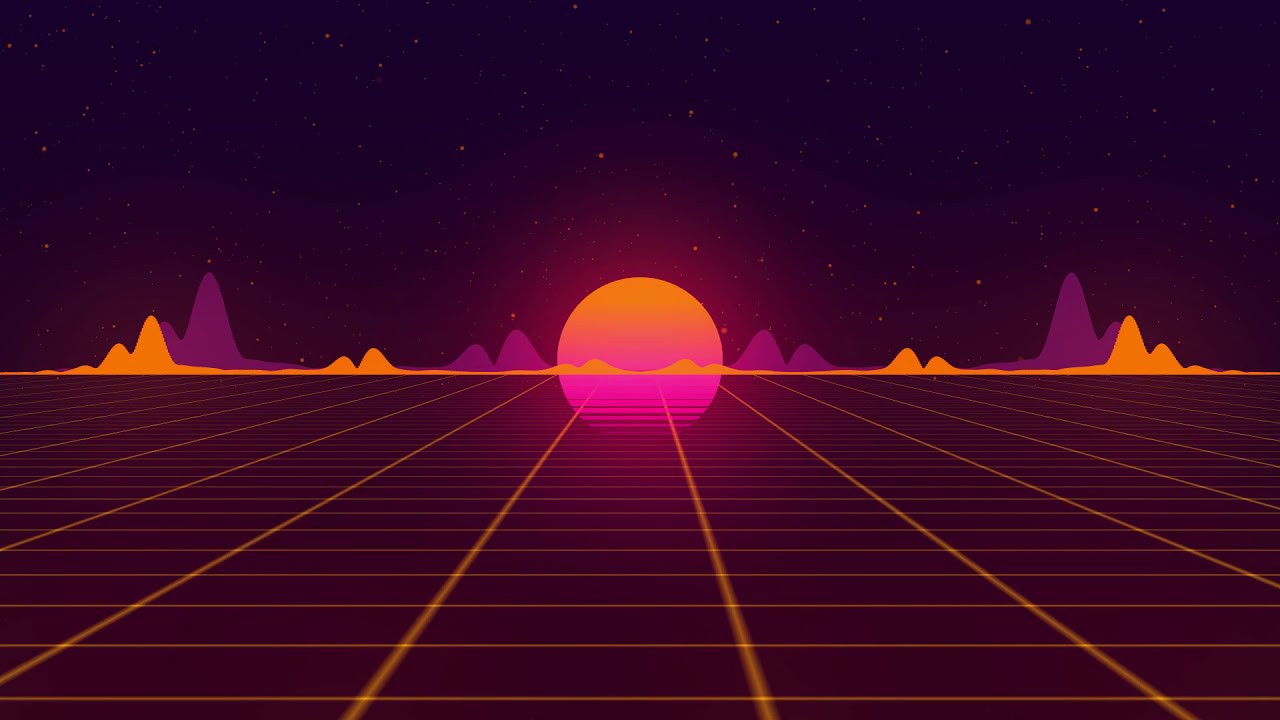 Phaxe - AOD (Neelix UP Edit feat. C. Harrison) // retro synthwave audio visualiser
