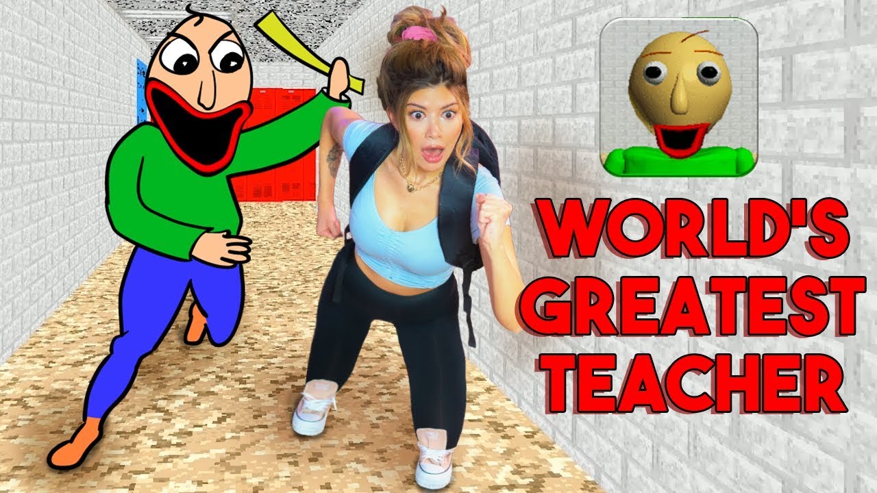 My New School Is DANGEROUS For Kids... Baldi's Basics FULL GAME