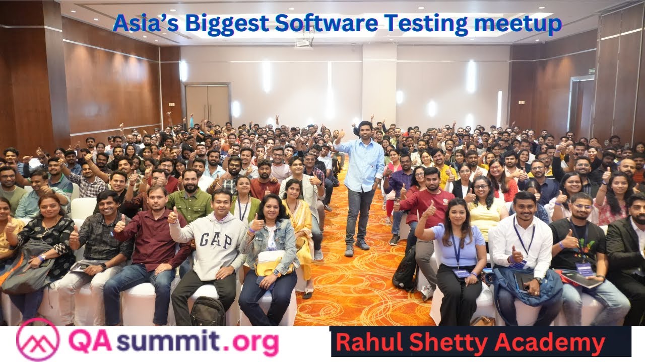 QA Summit 2025 Q1 - BENGALURU - The Largest QA Summit Event Series by Rahul Shetty