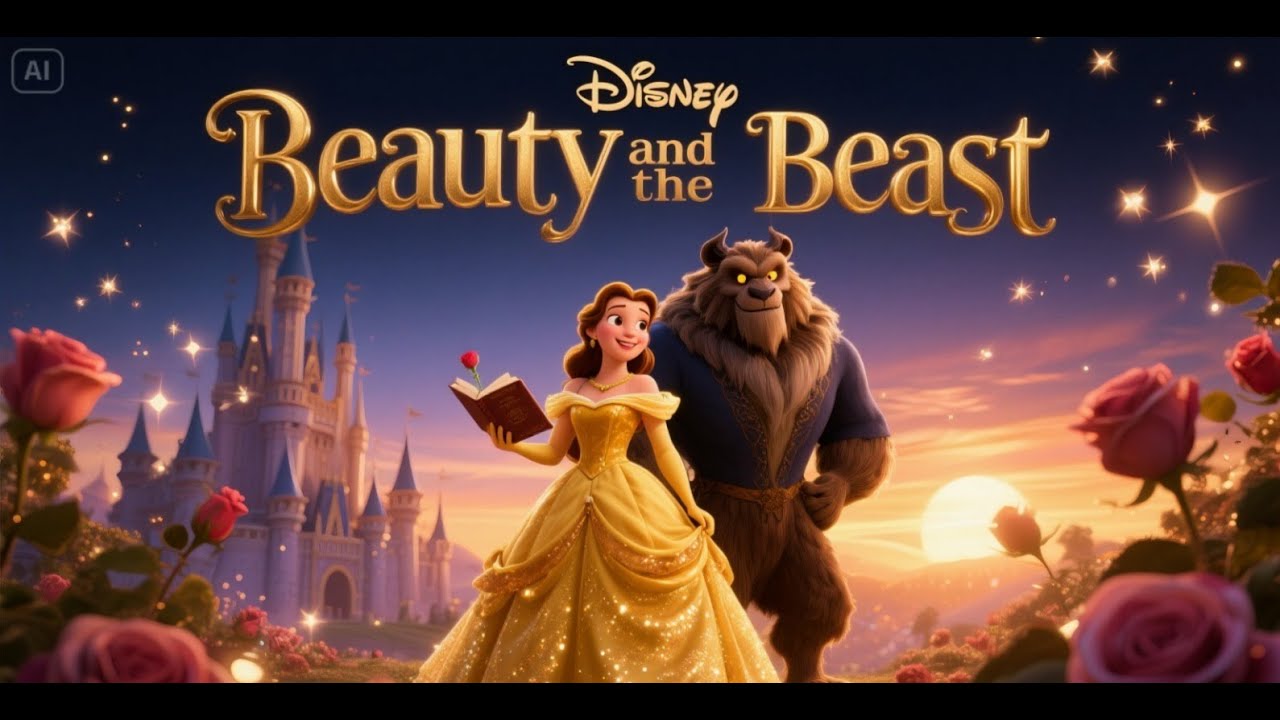 Beauty and the Beast Original Story | 3D Animated Fairy Tale  Short Film