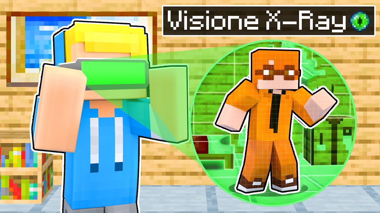 USO La MOD X-RAY Per BARARE Su Minecraft!