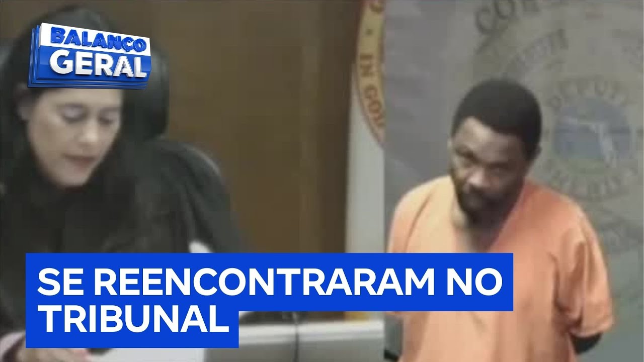 Juíza reencontra amigo de escola em tribunal após condenação anterior