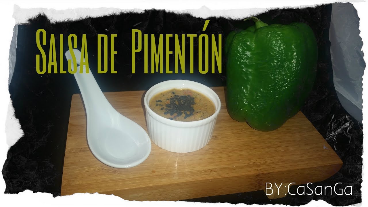 SALSA DE PIMENT&Oacute;N