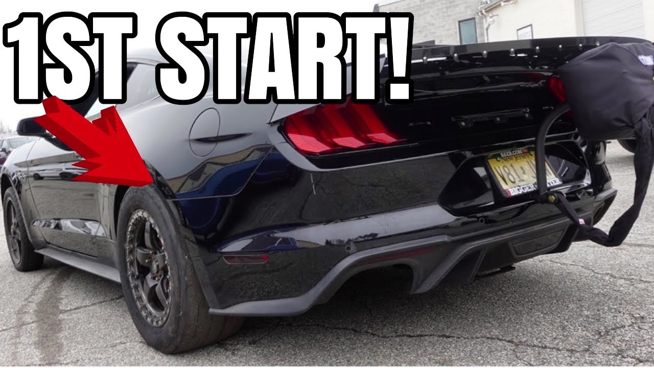 НАКОНЕЦ-ТО, после 2 лет ожидания! *Первый запуск Black Mamba Mustang!