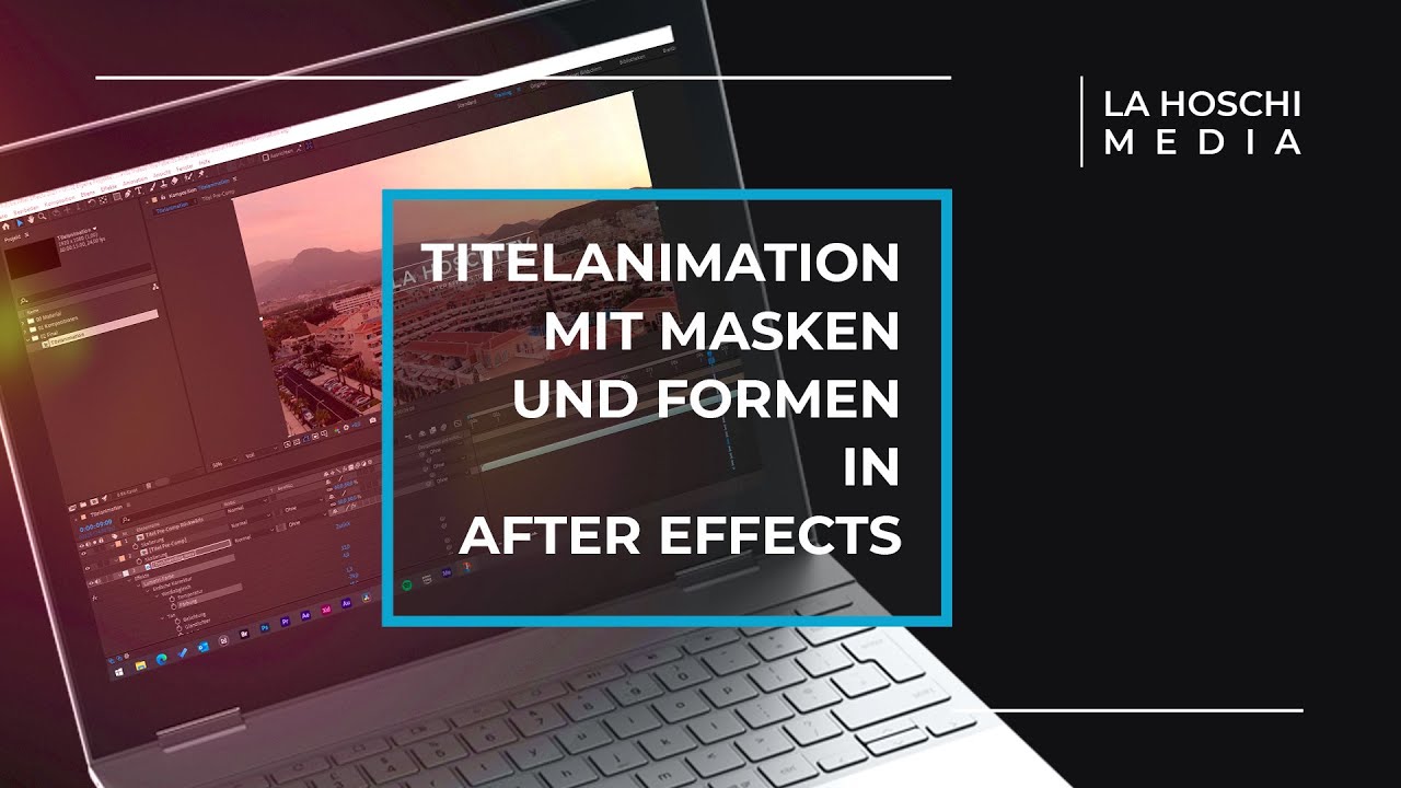 Titelanimationen mit Formen und Masken - #AfterEffectsTutorial 003