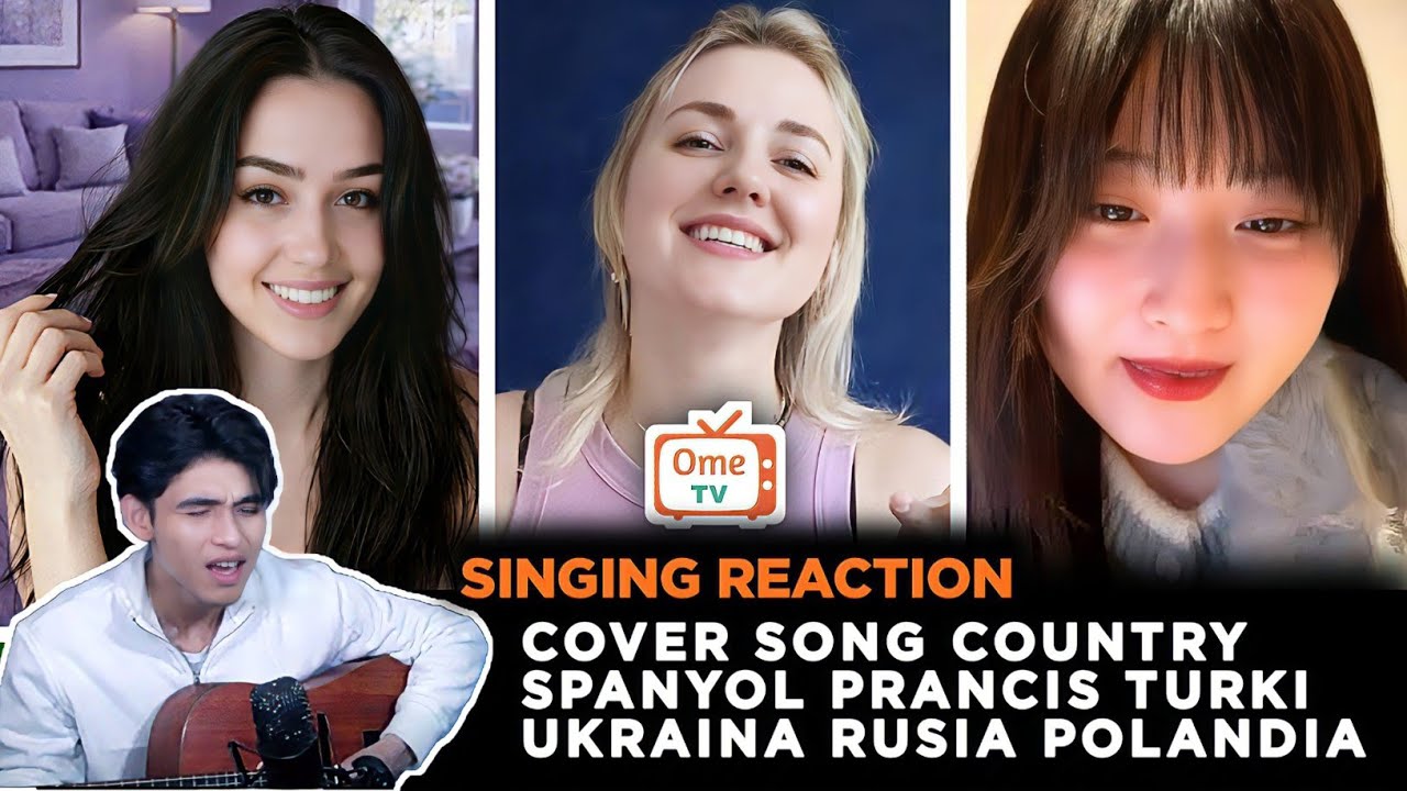 Singing Reaction‼️UKRAINE,TURKEY,INDONESIA,POLAND,FRANCE,RUSSIA AND SPAIN #ometvsingingreactions 