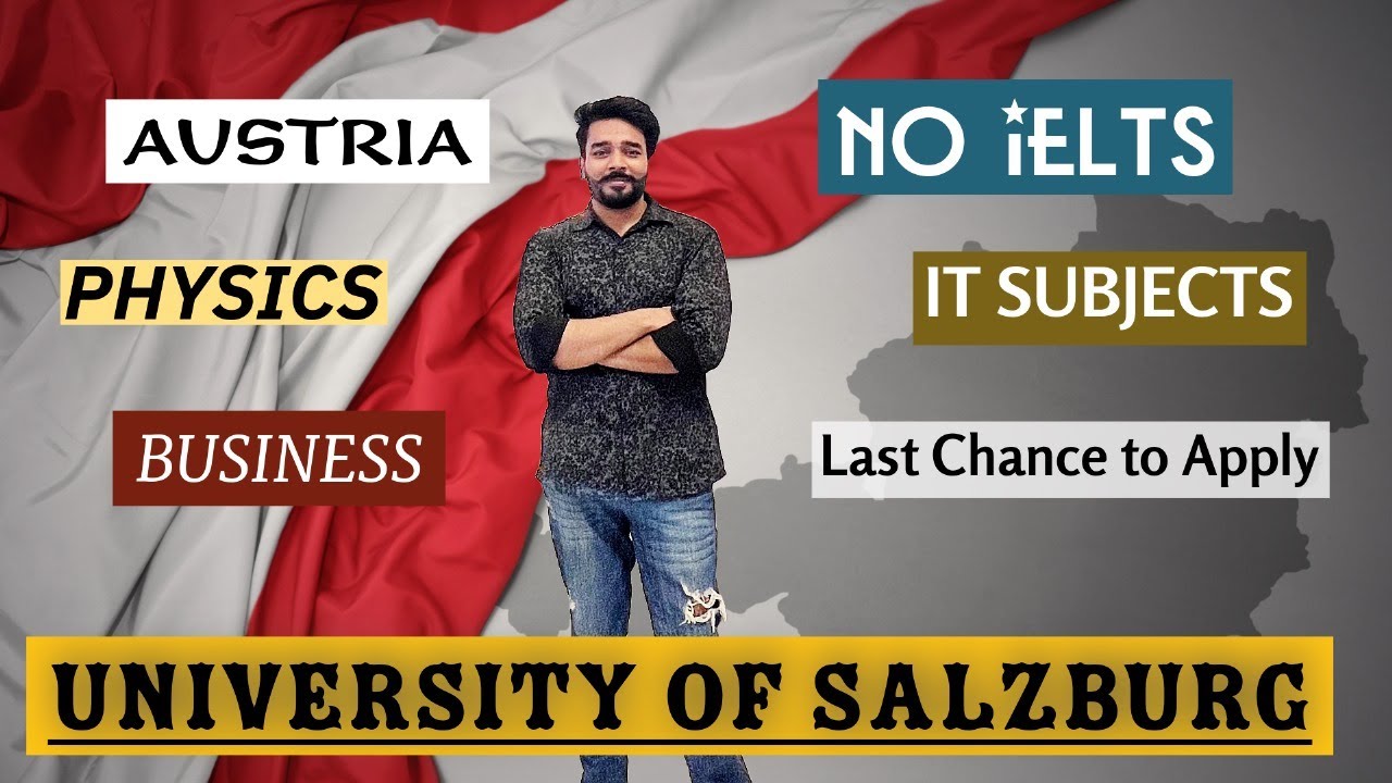 How to Apply to University of Salzburg Without IELTS || Study in Austria #austria #austriavisa