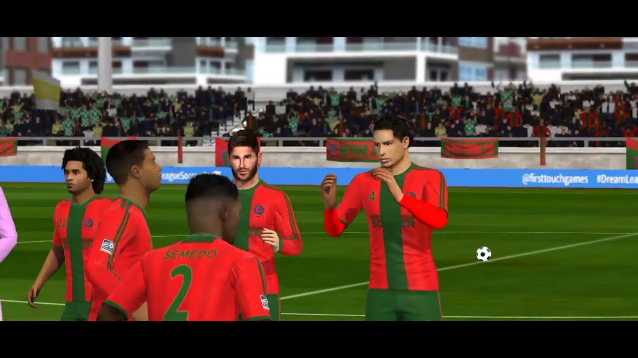 Dream league soccer ⚽ amazing match please subscribe like komenti share enjoy life my family 