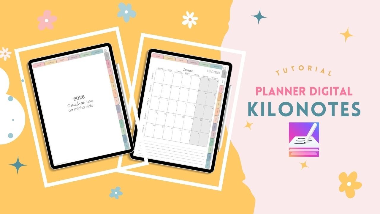 Como Usar o Planner Digital no KiloNotes (Passo a Passo)