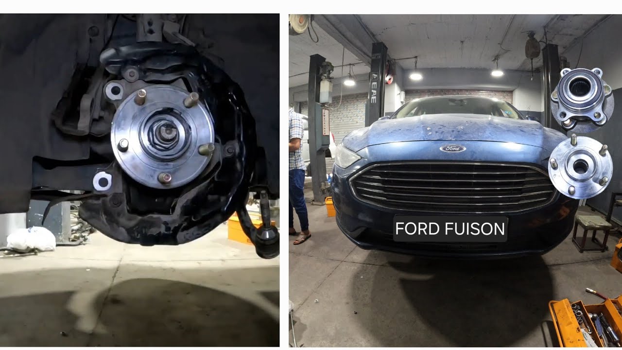 замена подшипника передней ступицы ... ford fusion 2013-2020