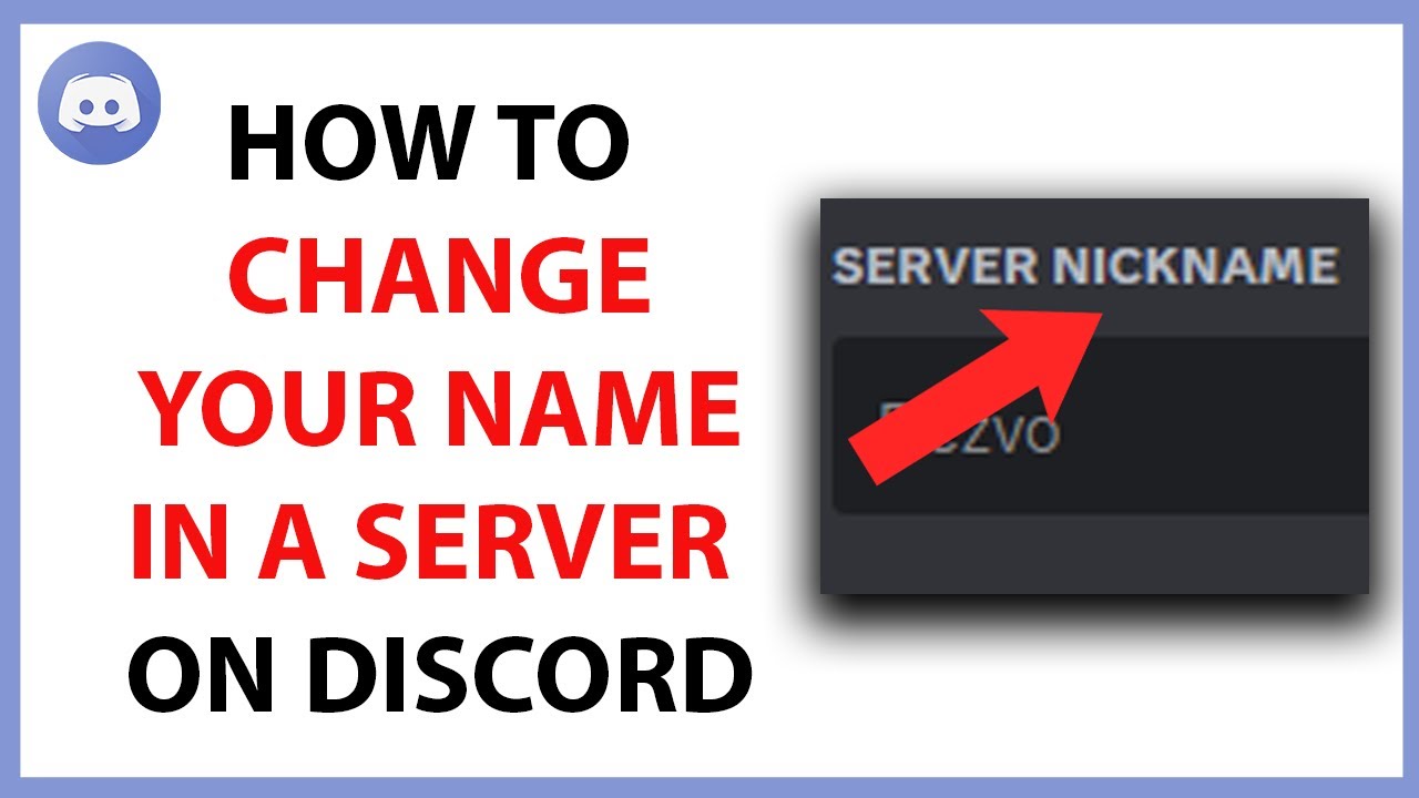 How to Change Your Name on a Server on Discord