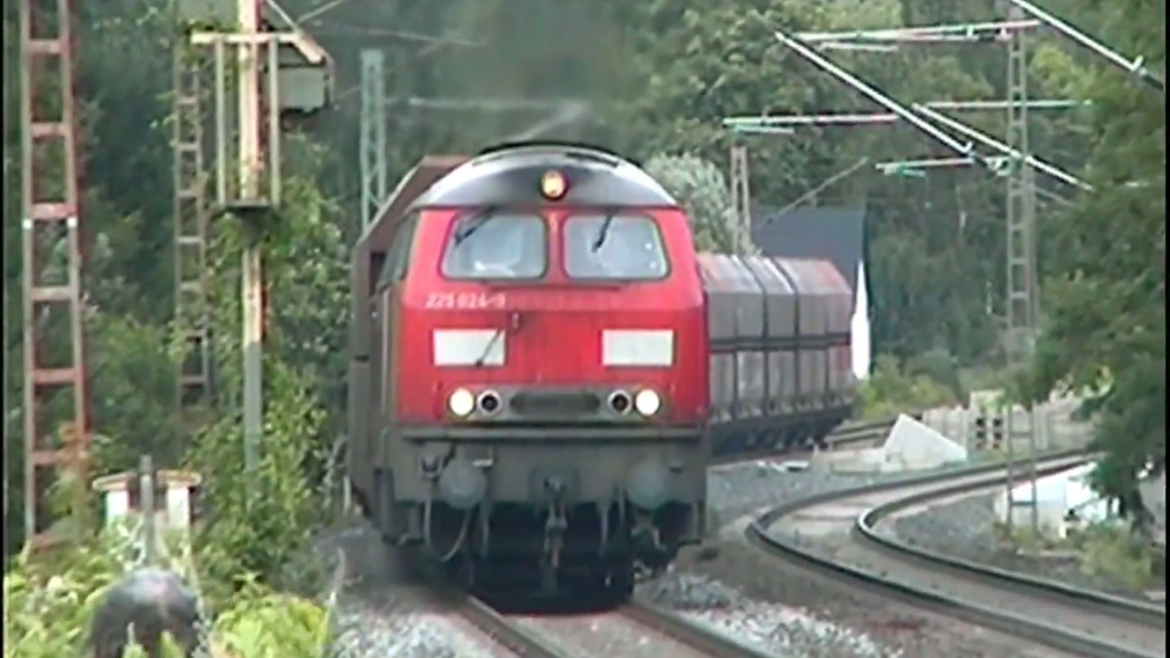 Das Ende der Br. 225 in Hagen, die letzten beiden Leistungen.Egger und Kalkzug
