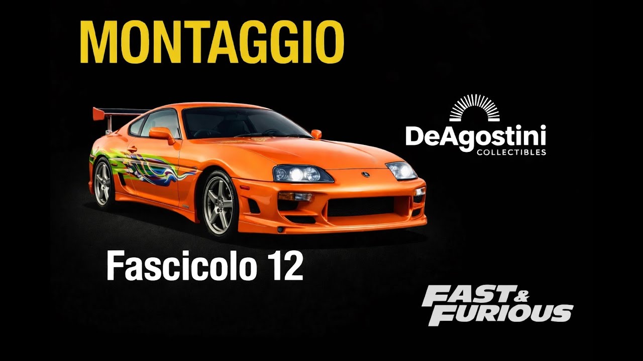 Toyota Supra MK. IV | De Agostini Collectibles | Montaggio Fascicolo 12 (Fast & Furious)
